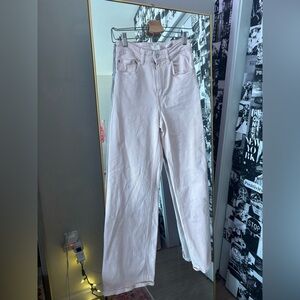 H&M LIGHT PINK JEANS